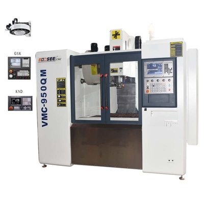 3 Axis CNC Vertical Milling Machine Kecepatan Tinggi BT40 Spindle 500mm Z Axis Travel