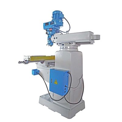 760mm X Axis 1270x254mm Mesin Penggilingan Menara Meja Kerja Vertikal Untuk Pengerjaan Logam