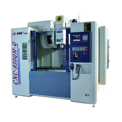Industri 3 Axis Cnc Mesin Penggilingan Vertikal 0,008mm Akurasi Pemosisian Berulang